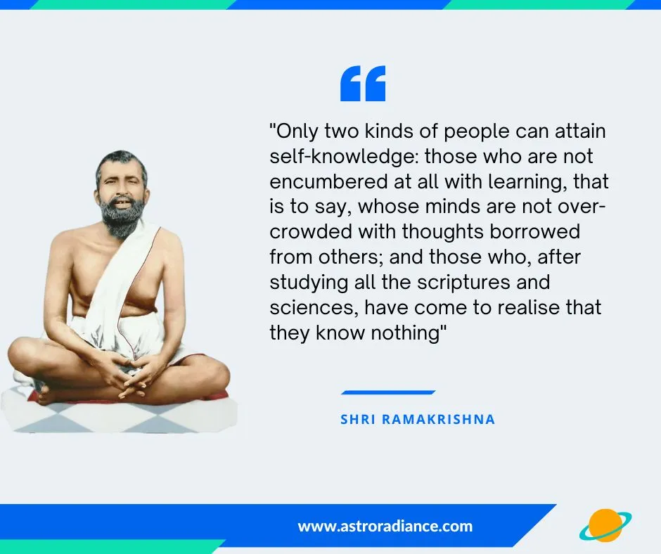 Ramakrishna Paramahamsa Quotes in English